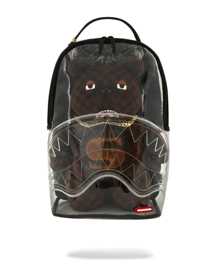 SHARKS IN PARIS BEAR CLEAR BACKPACK